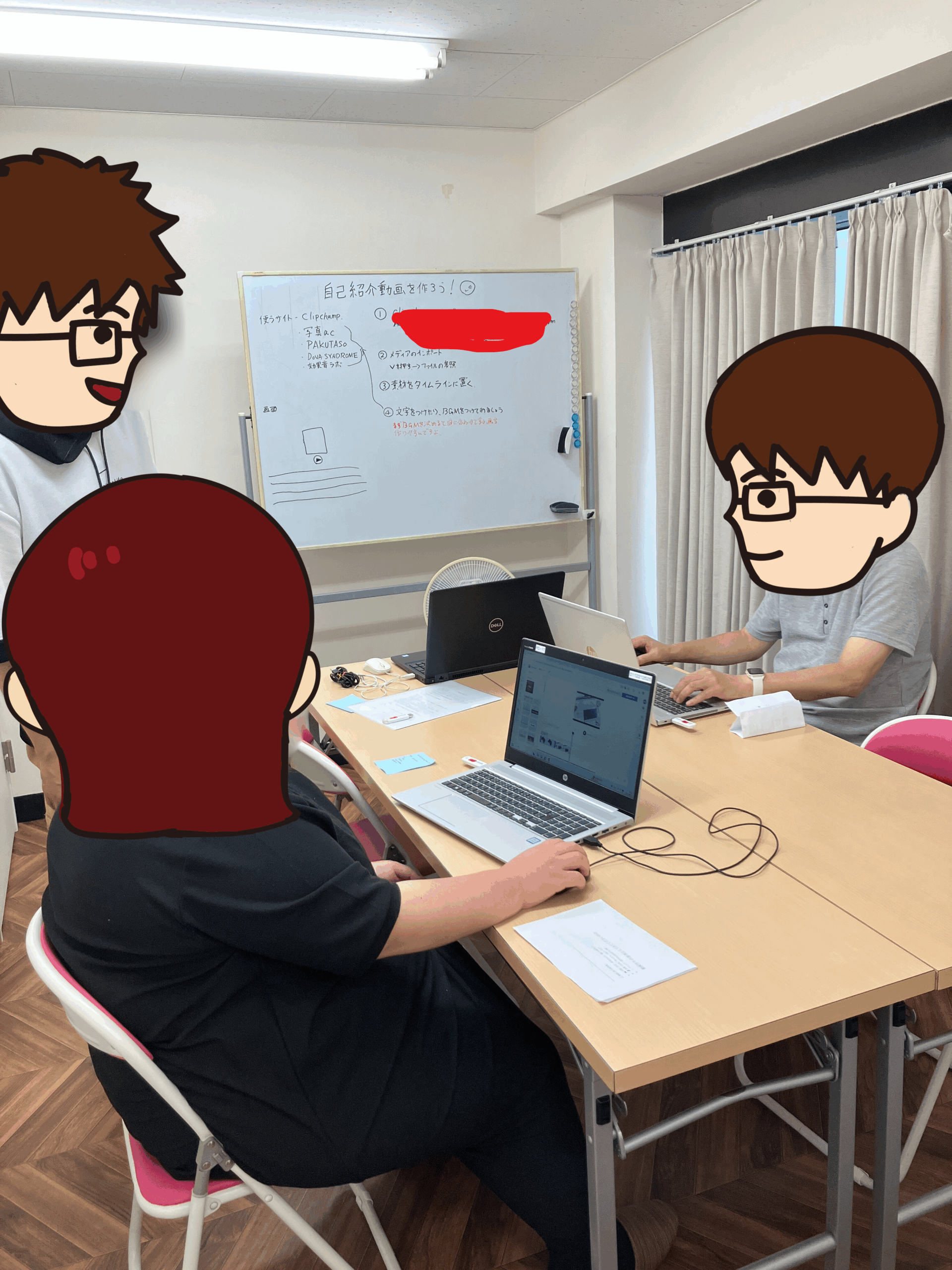 動画作成で自己紹介！